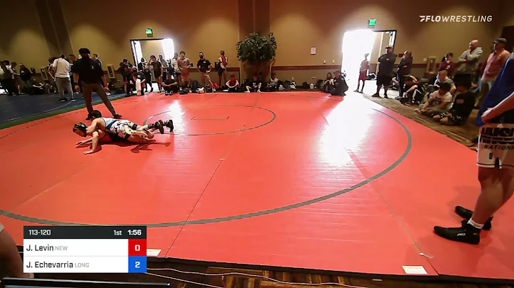 113 Lbs Quarterfinal - Jacob Levin, New York Vs Je...