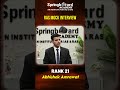RAS 2024 Topper | Abhishek Amrawat | Rank - 21 | Mock Interview | Springboard Academy