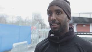 AIK: | 2019-03-16 Henok Goitom inför semifinalen i Svenska Cupen mot AFC Eskilstuna