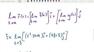 9  Calculus with Vector Functions