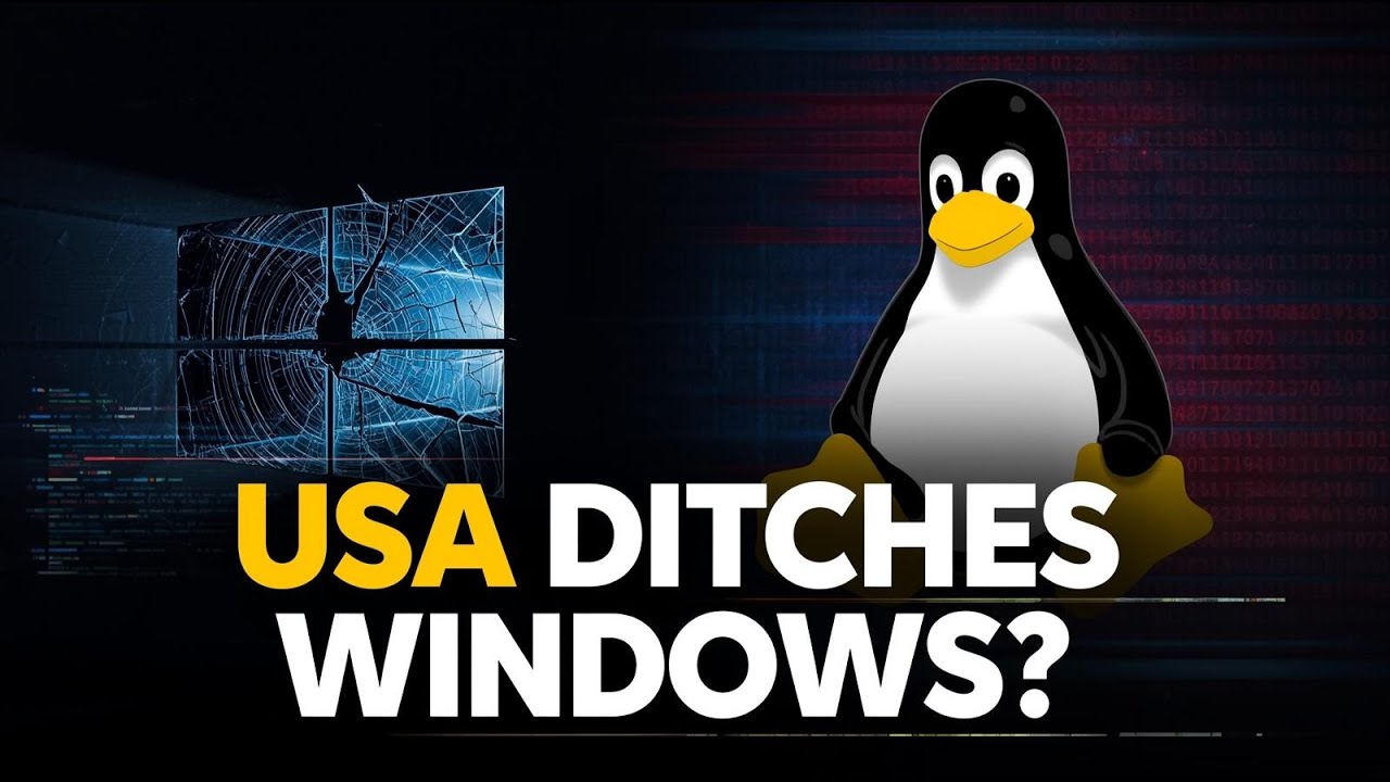 Why the USA Is Abandoning Windows for Linux in 2025 | Shocking Government Stats Exposed