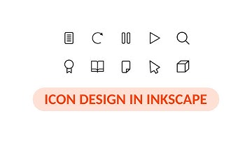 Icon Design in Inkscape | Timelapse Video