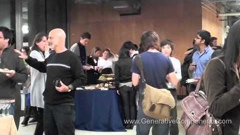 GenerativeComponents Student Presentation at UC Berkeley: Reception Short
