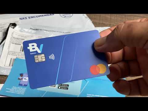 Chegou meu cartão BV Mastercard Gold Zero anuidade