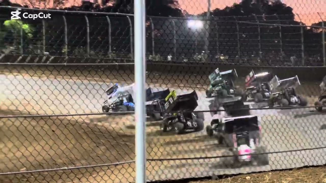 Sprintcars B-Main Speedweek Round 2 Tolmer Speedway Bordertown 27/12/2025