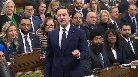 Poilievre, Carney spar over Conservative pipeline motion