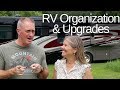 BEST RV Upgrades - (RV ORGANIZATION TIPS) - Full Time RV