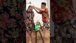 The crocodile had its tooth pulled and its head snapped! Hahaha #funny #comedy #challenge #trending