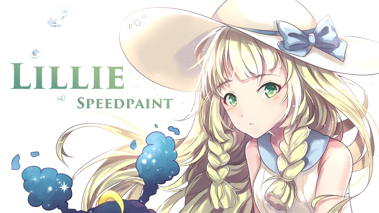 [MangaStudio] Pokemon- Lillie (Speedpaint)