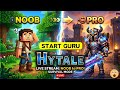 Hytale LIVE 🔥 Survival Mode Start Noob to Pro Journey | START GURU Live Stream