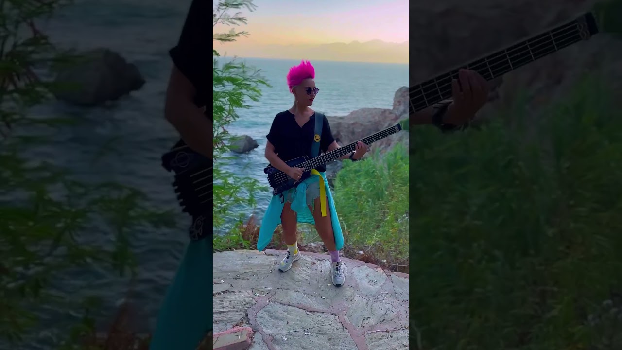 Слэп и Грув на басу Стейнбергер (Slap and Groove on bass Steinberger) 