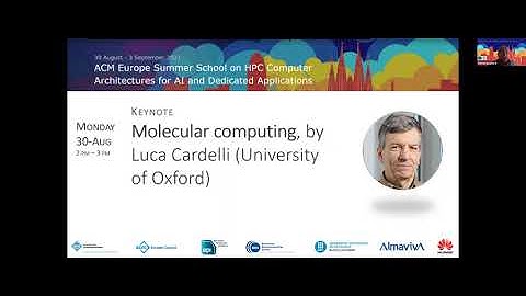 Molecular Computing by Luca Cardelli