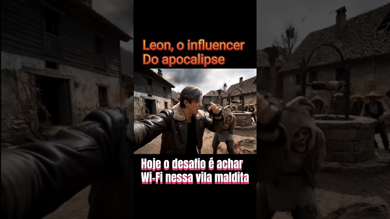 RE4 Remake: Leon Influencer parte 2 — qual deve ser a próxima missão de Leon? #RE4 #veo3 #google