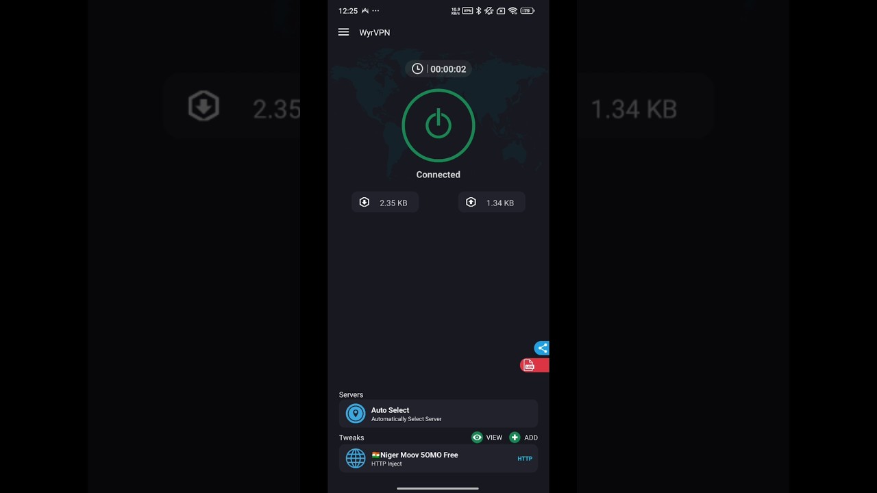 WyrVPN - 🇳🇪 Niger Moov Free Internet 