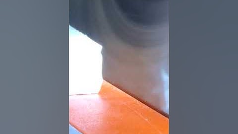 cutting baseboard with a miter saw 2021
