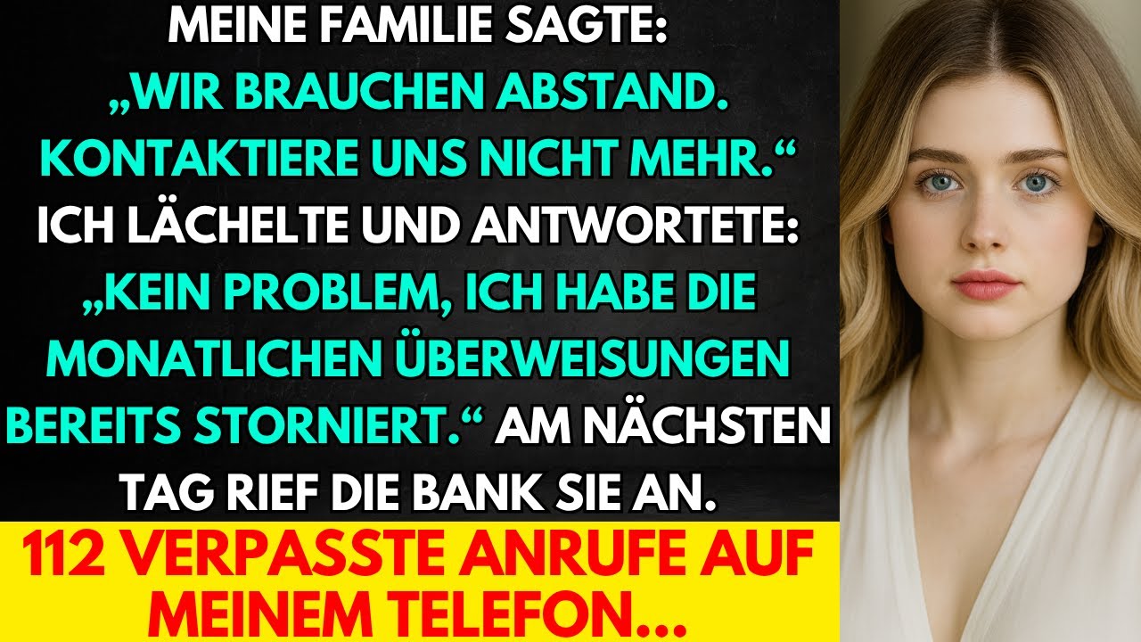 „Meine Mutter zwang mich, die Familie zu verlassen – Stunden später: 112 verpasste Anrufe.“