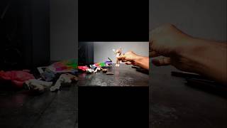 Monkey is so clever 🐒#animation #viralvideo #monkey #stopmotion
