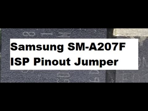 Samsung SM-A207F ISP Pinout Jumper Ways Format FRP Boot Repairing By