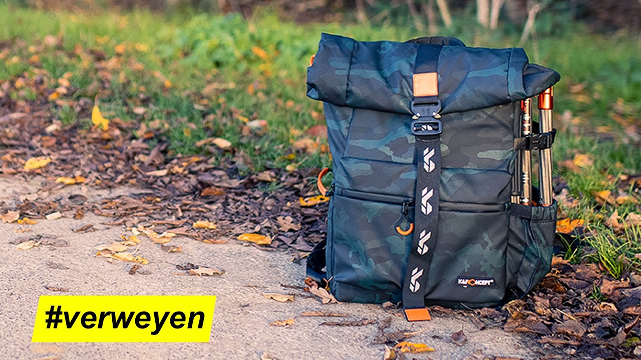 Fotorucksack mit Rolltop von K&F Concept im Review [10% Rabatt]