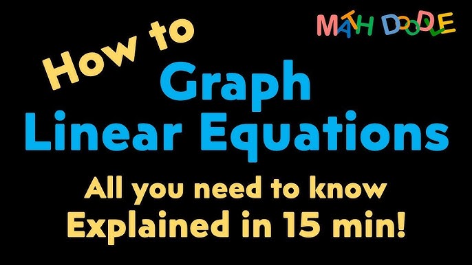 Master The Art Of Graphing Linear Equations 2024