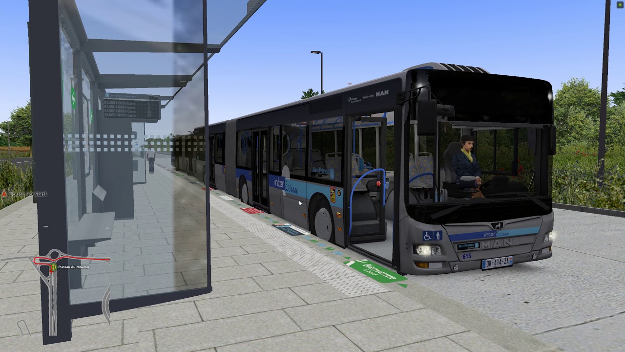 Omsi 2: Grand Paris Moulon. Line 91.06D: Plateau du Moulon-Gare deMassy Palaiseau