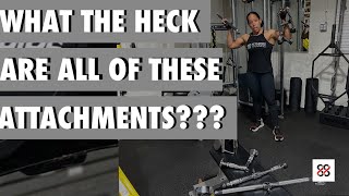 How To Use Gym Equipment || Cable Attachments