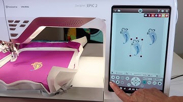 Husqvarna Viking EPIC 2 82 How to Save Embroidery Designs