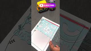 Aesthetic Front page border designs for school projects | simple design for assignment #shorts #art