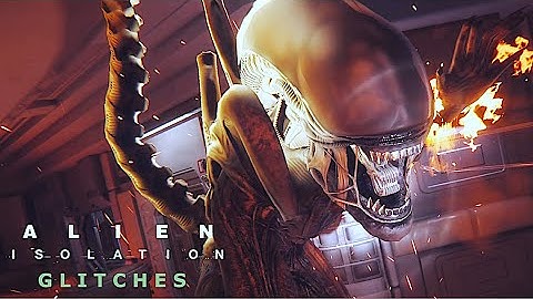 Alien: Isolation but the Aliens Can’t Stop SPINNING [Glitch]