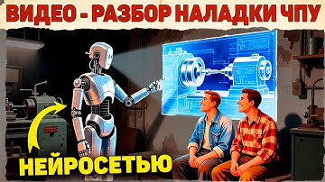 НЕЙРОСЕТЬ СГЕНЕРИРОВАЛА ВИДЕО-ОБЗОР карты наладки станка с ЧПУ! Я в ШОКЕ!