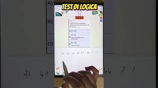 Test di logica: sequenza numerica 🤓 #batquiz #logica #matematica #concorsipubblici #tolc