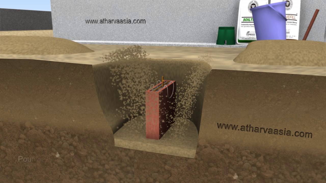 Installation of Chemical Earthing YouTube