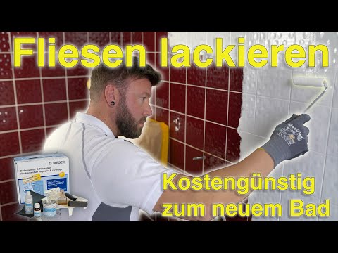 Video: Wir fliesen das Bad: eine Beschreibung des Fliesenprozesses