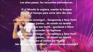 New York (Live)  Benji & Fede   Lyrics Español Resimi