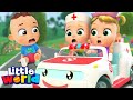 Wheels On The Ambulance | Kids Songs &amp; Nursery Rhymes by Little World