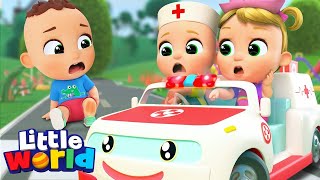 Wheels On The Ambulance | Kids Songs & Nursery Rhymes by Little World