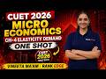 CUET 2026 | MICRO ECONOMICS CH- 4 | ELASTICITY DEMAND | ONE SHOT | Vineeta Ma'am | Rank Edge #cuet
