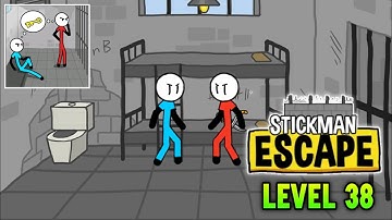 Stickman Escape: Prison Break - Level 38