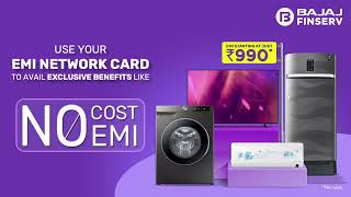 Lowest EMIs on latest electronics | Bajaj Finserv EMI Network Card screenshot 1