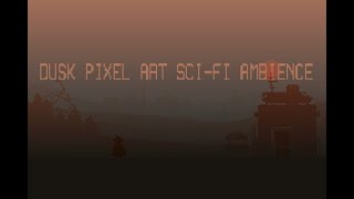Famous Dusk Pixel Art Dark Sci-fi 💻Dark Sci-Fi Ambience | Setsunai FM Wealth