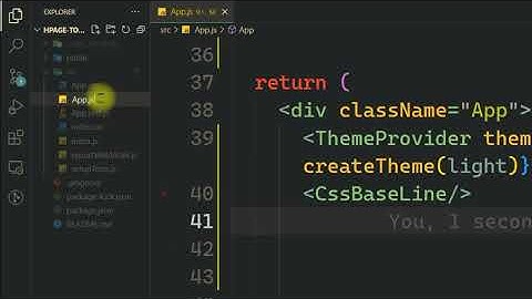 ASMR Programming - Coding minimalist page with Dark and Light toggle switch with React - No Talking