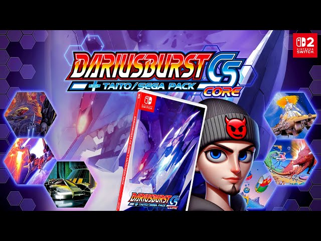 Switch Dariusburst CS Core+Sega Pack欧州限定 Dariusburst CS Core +SEGA +TAITO Pack (Nintendo Switch) – Strictly