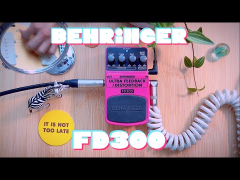 ?Behringer FD300 | Ultra Feedback &  Distortion | Clone of Boss DF-2(no talking)