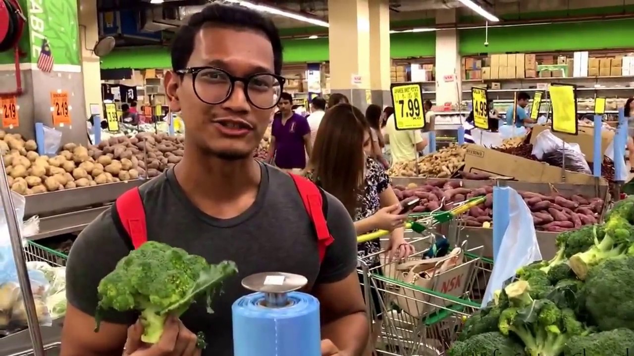 Belanja groceries di NSK Kuchai Lama - YouTube