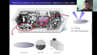 Numerical modeling of wear particle detachment: Application to silicon wafers