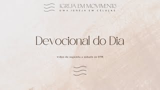 Devocional do Dia | QUINTA 05.02 | Pr. Ewander Macêdo