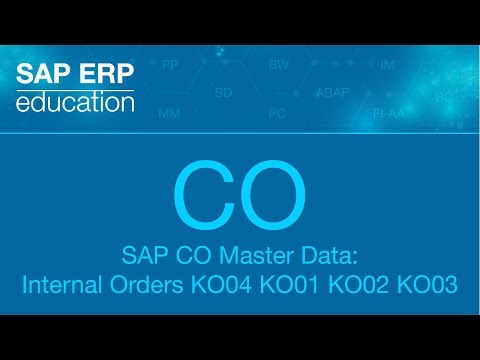 Видео: Как создать внутренний заказ в SAP FICO?