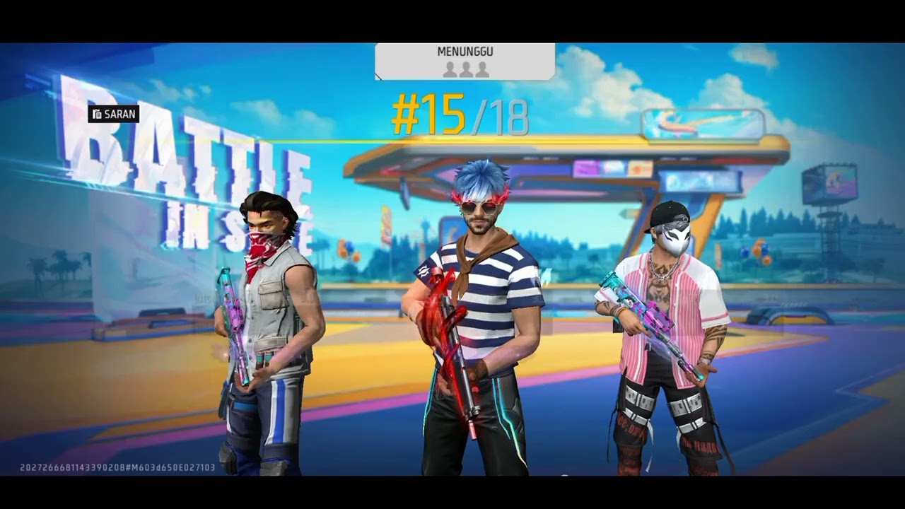 Day 2 [bermain FF yang mau Mabar tulis di kolom komentar ya🙏]