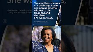 Marian Robinson, mother of Michelle Obama, dies at 86 #shorts