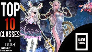 Tera Console (PS4) & (Xbox One) : TOP 10 CLASSES FOR BEGINNERS! (Part 1 & Part 2) (2018)